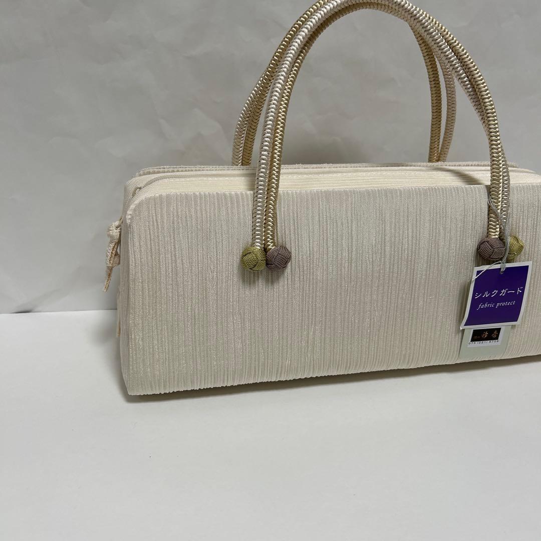 着物ようバック　小田巻き横長　和装バック　あおりバック利休バック　衿秀　和想庵