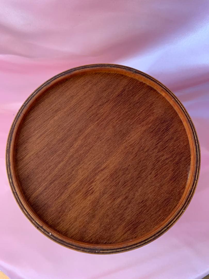 ビンテージ 木製 クッキージャー ビスケット レトロ アンティーク