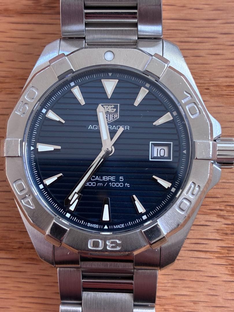 タグホイヤー　アクアレーサー　キャリバー5 自動巻き