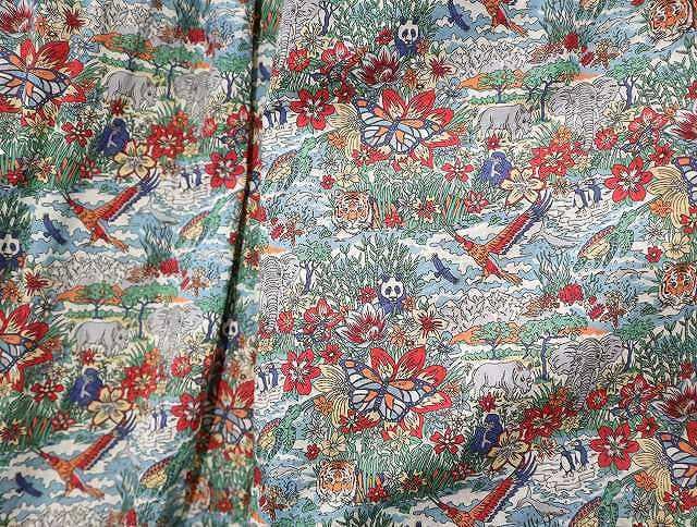 ヤエカ YAECA アニマル 総柄 プリント キュロット パンツ M