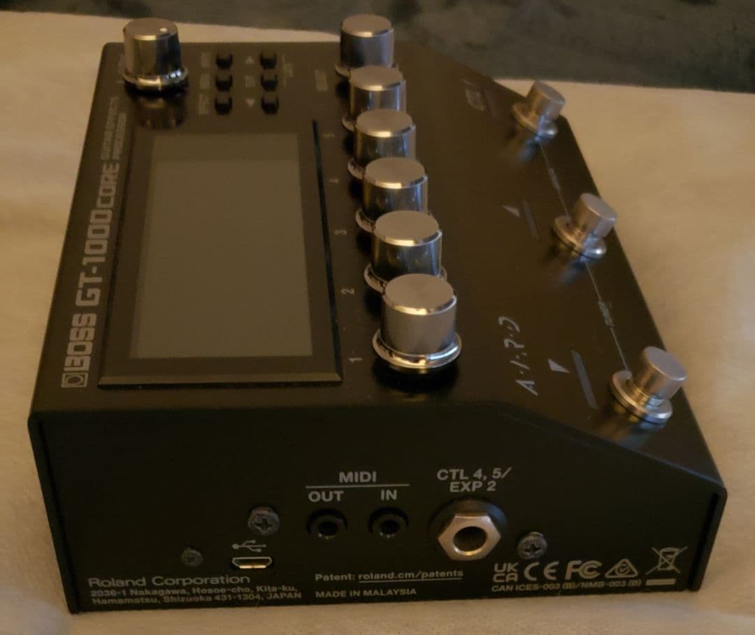 【美品】BOSS GT-1000CORE おまけ付属