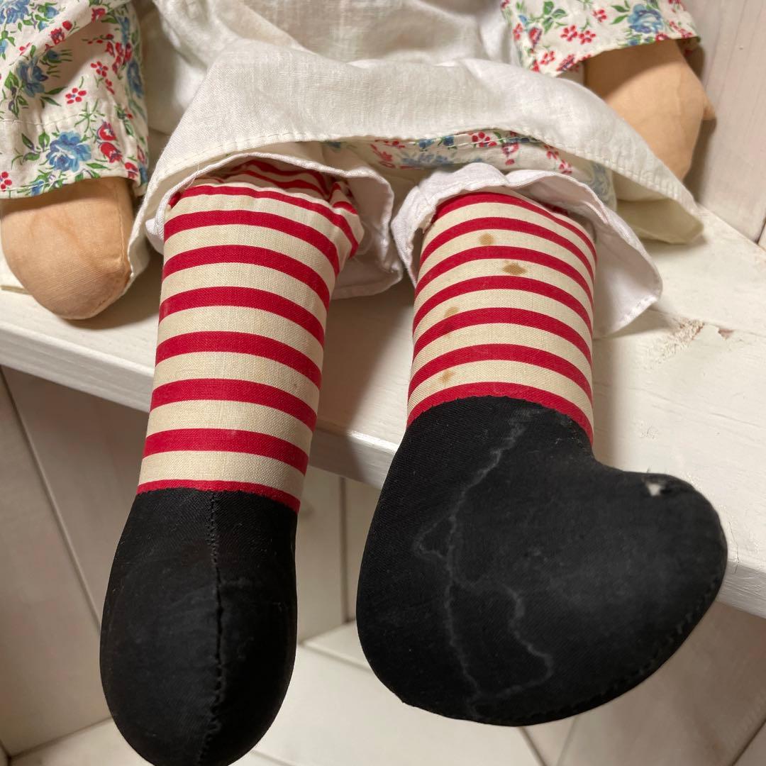 187♡ラガディ・アン＆アンディ　アンティークドール　48㎝　ラガディアン