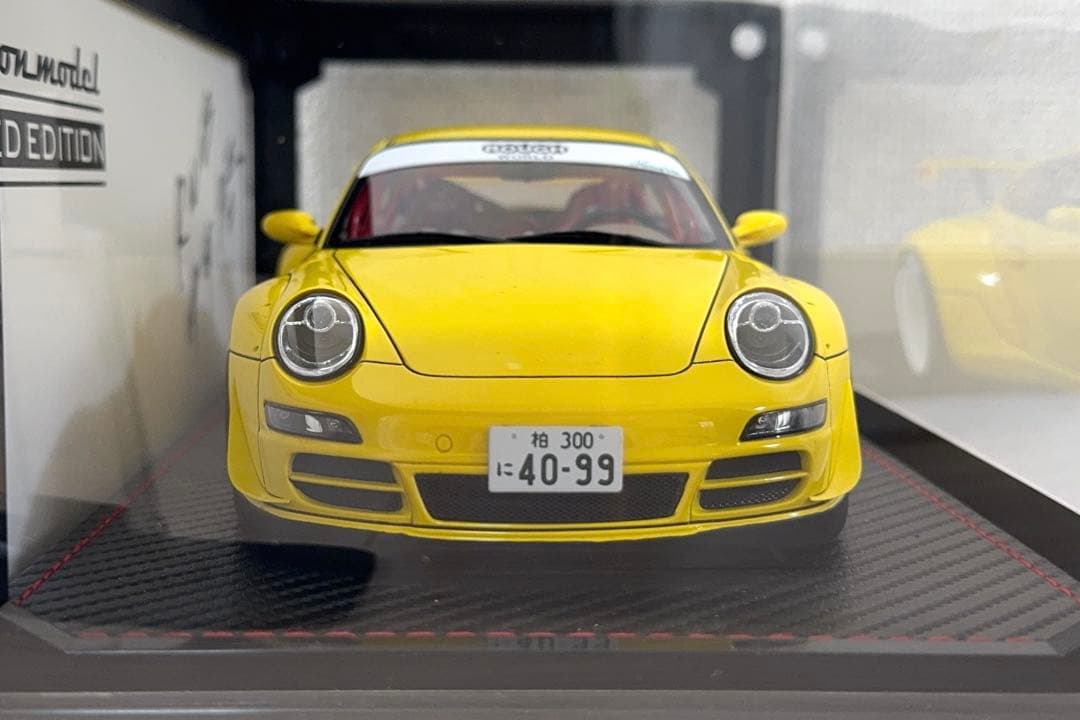 【限定50】1/18 RWB 997 Yellow With Mr. Nakai
