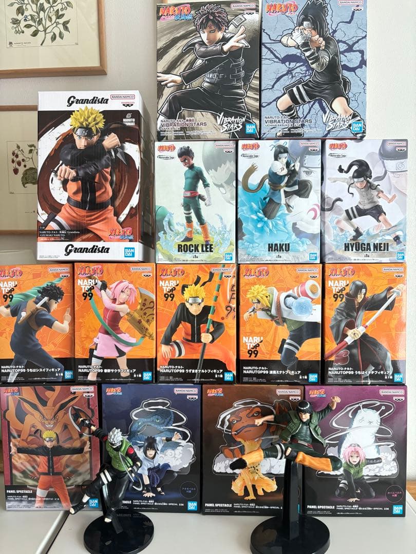 ナルト フィギュア セット】一番くじ ナルト NARUTOP99フィギュア