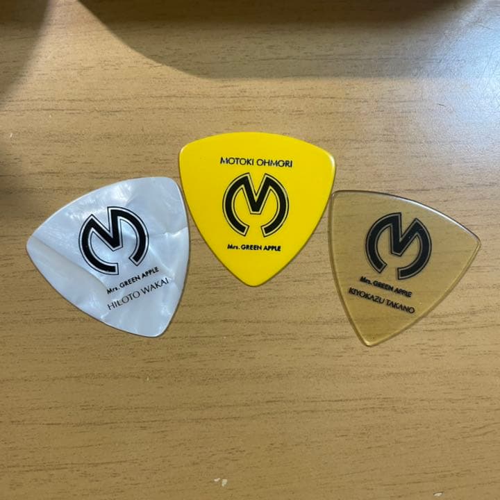 希少品】Mrs. GREEN APPLE フェーズ1会場限定 購入特典ピック 当時物