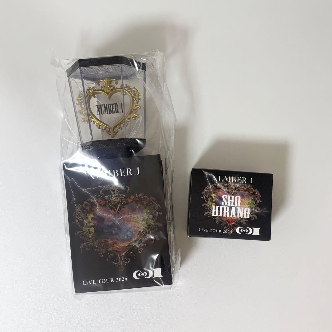 新品未開封 Number_I ［No.Ⅰ］オリジナルペンライト・チャーム平野紫