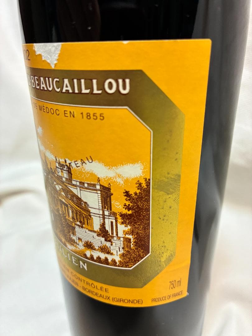 2002 シャトー・デュクリュ・ボーカイユ ボルドー サンジュリアン