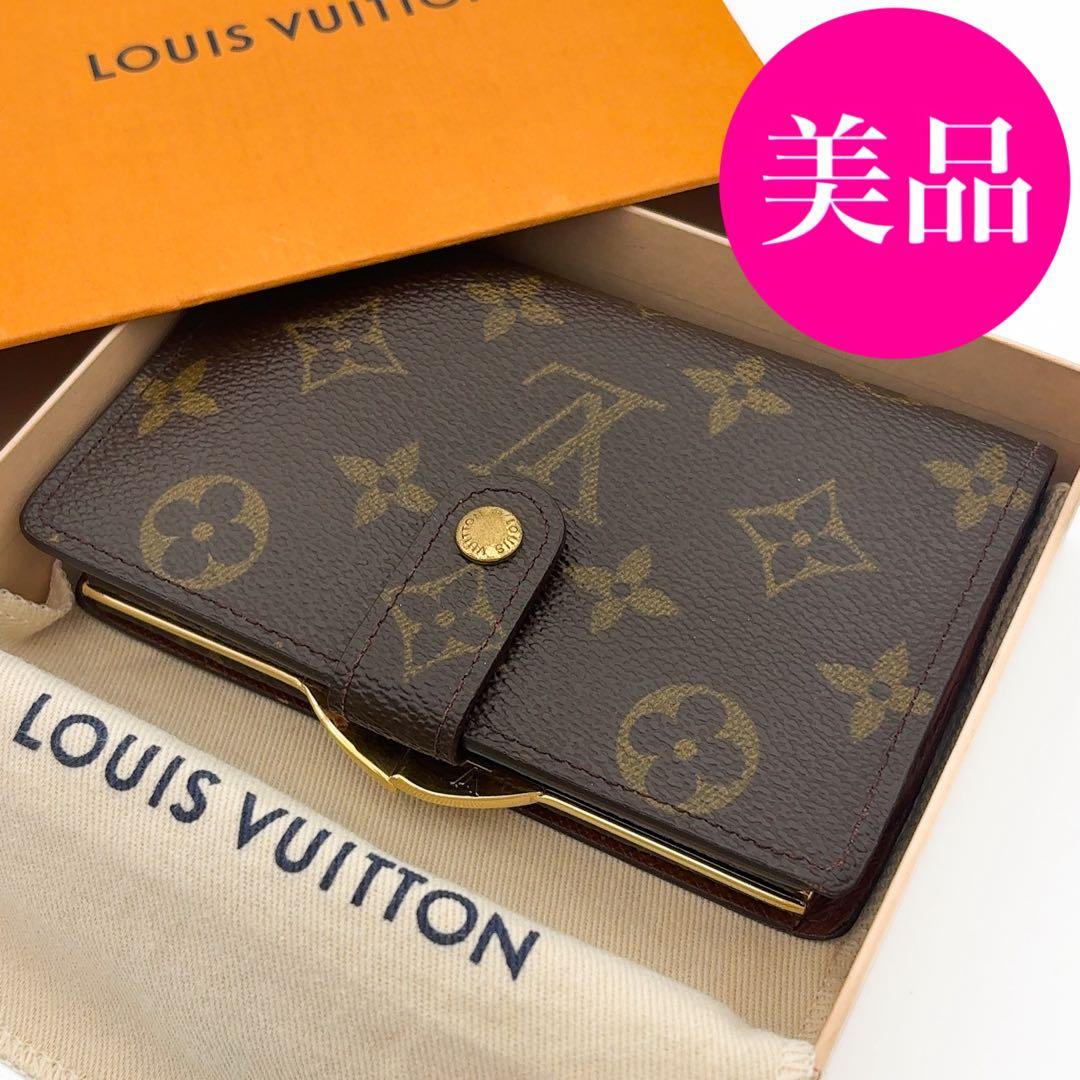 イニシャルなし☆ルイヴィトン ヴィエノワ モノグラム 二つ折り財布