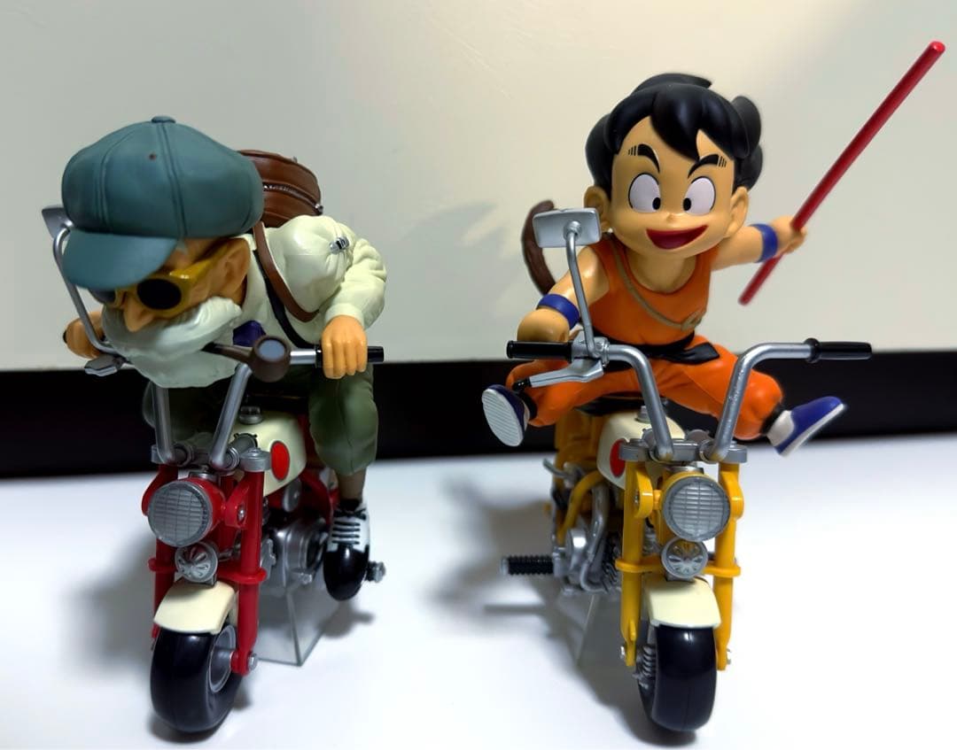 ドラゴンボール フィギュア&バイク 2種 孫悟空 亀仙人セット