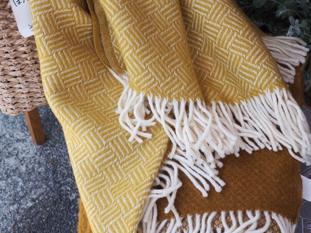 新品クリッパン/samba yellow ブランケット