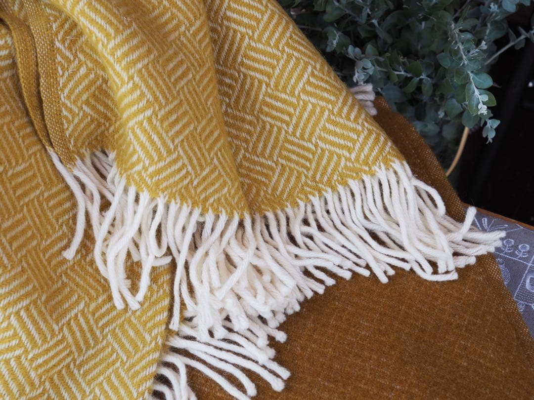 新品クリッパン/samba yellow ブランケット