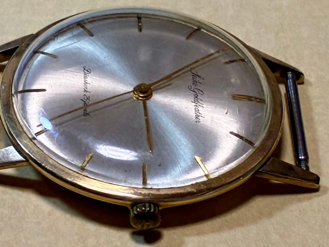 希少美品 稼働品 SEIKO セイコー ゴールドフェザー JI4060