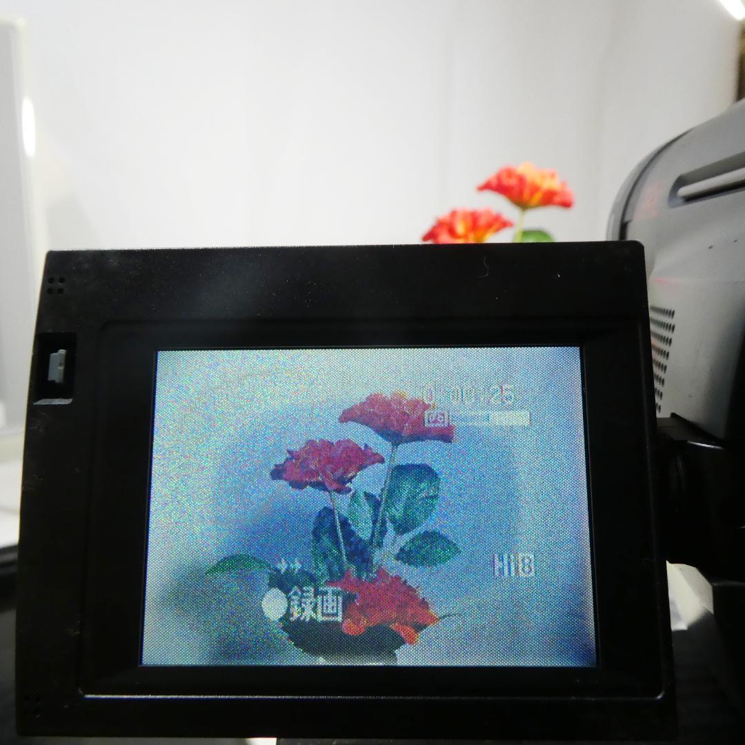 動動作良好キャノンMB-V32 VideoHi8 8ミリビデオカメラ DVD化に