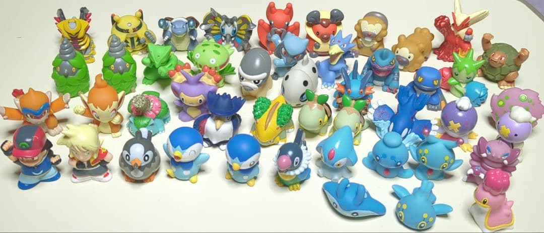 ポケモンキッズ ソフビ 指人形 2006年 47体