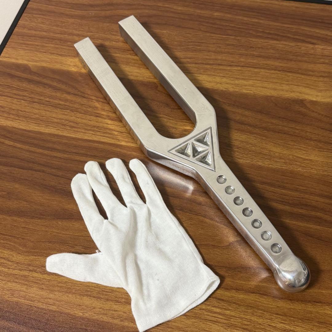 希少】G384Hz 大型音叉 スピリチュアル 開運 治癒 美しい音色