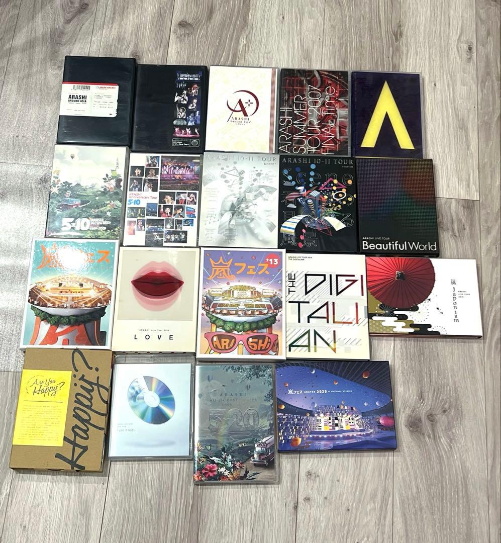 最終価格！嵐ライブdvd ARASHI 大容量まとめ Blu-rayを含む - メルカリ