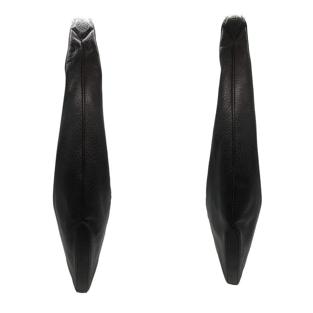 【極美品】ブルガリ アスコット ホーボー ショルダーバッグ レザー