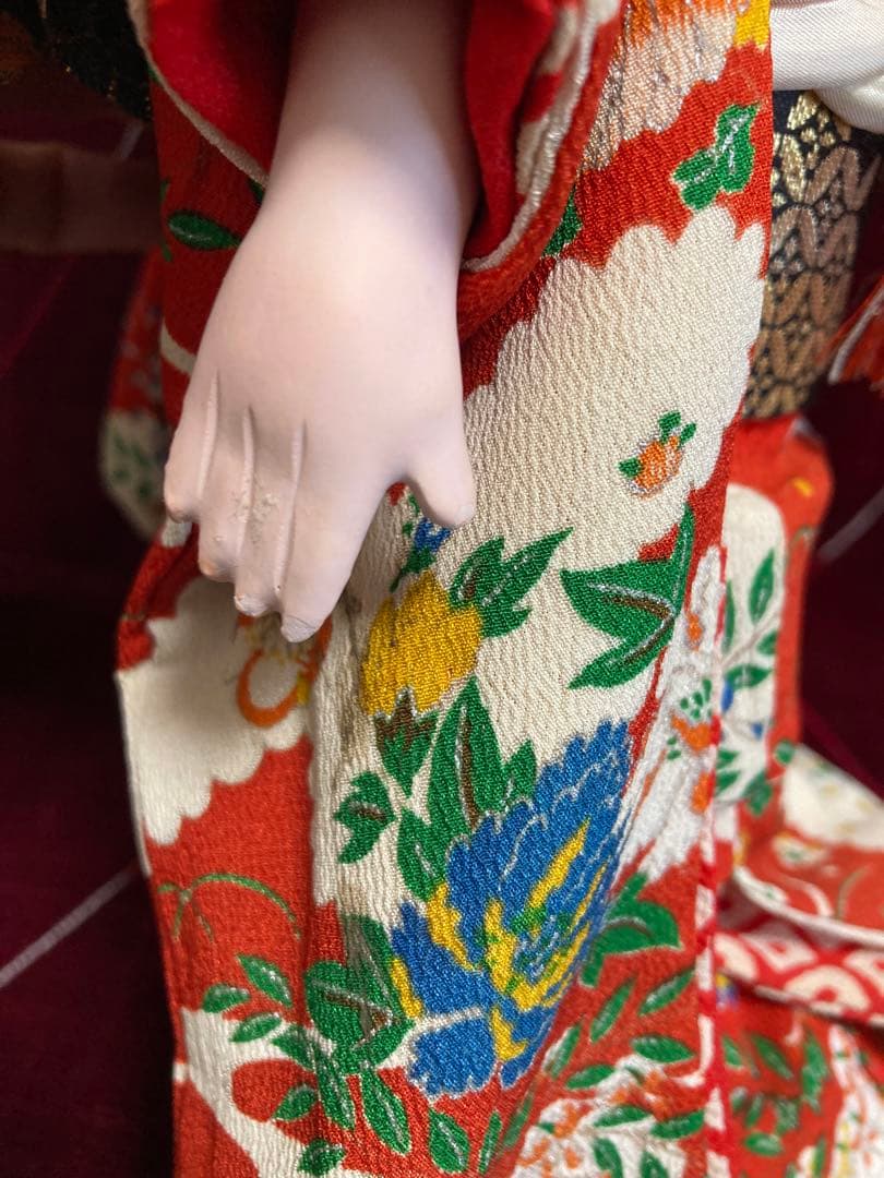 市松人形光龍斎希少日本人形アンティーク雛人形ビスクドール