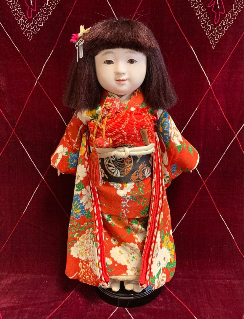 市松人形 光龍斎 希少 日本人形 アンティーク 雛人形 ビスクドール