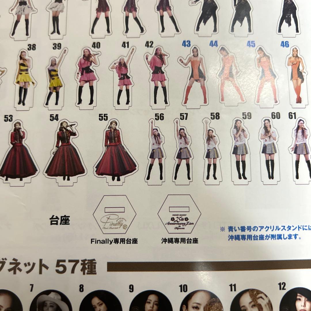 安室奈美恵 Final Space アクリルスタンド、マステ - メルカリ