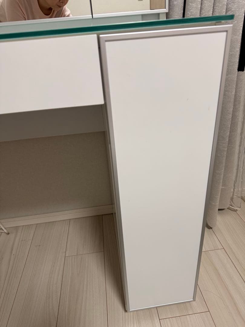 美品】ACTUS piatto ドレッサー ホワイト 95cm 送料込 - メルカリ