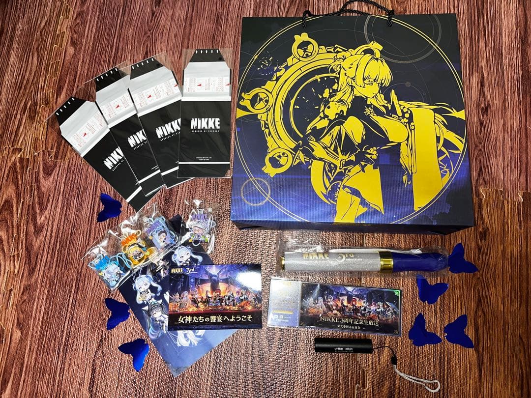 限定】NIKKE 3周年記念 生放送 当選者 グッズセット 勝利の女神：NIKKE