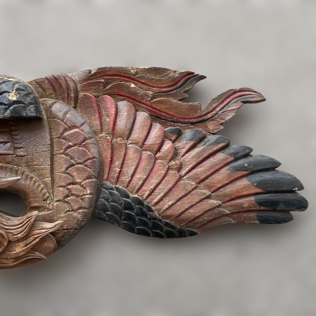 木彫 懸魚 鳳凰 彫物 欅 だんじり 龍 獅子 木鼻 狭間 太鼓台 布団太鼓