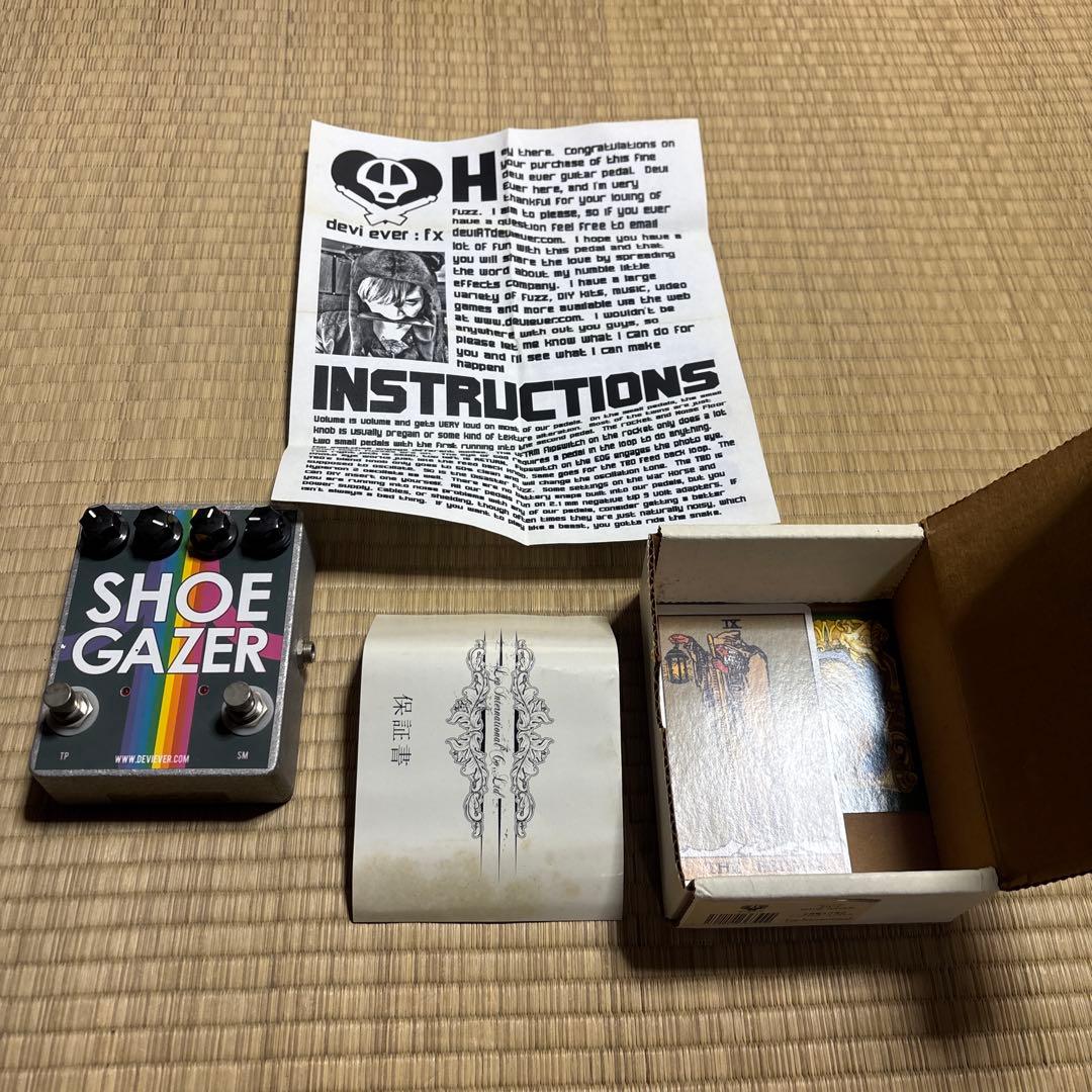 Devi Ever SHOEGAZER エフェクターファズ　レインボーカラー