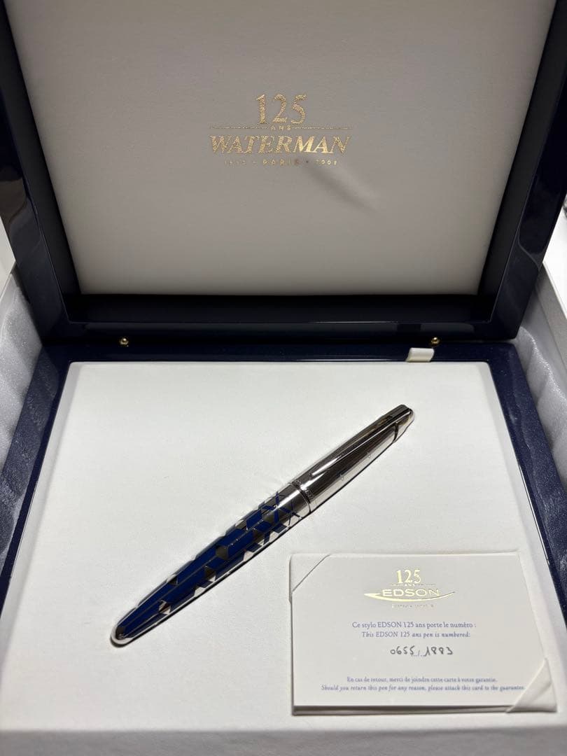 WATERMAN EDSON 125周年記念