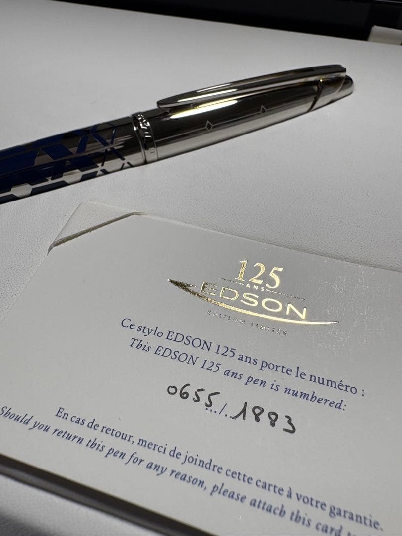 WATERMAN EDSON 125周年記念