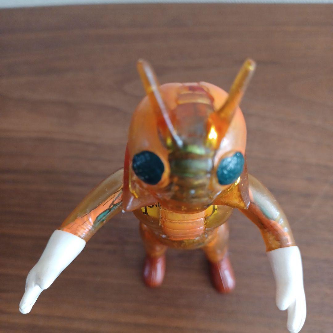 当時物ポピー製 スケルトンモールドあり「仮面ライダーV3 」希少ソフビ