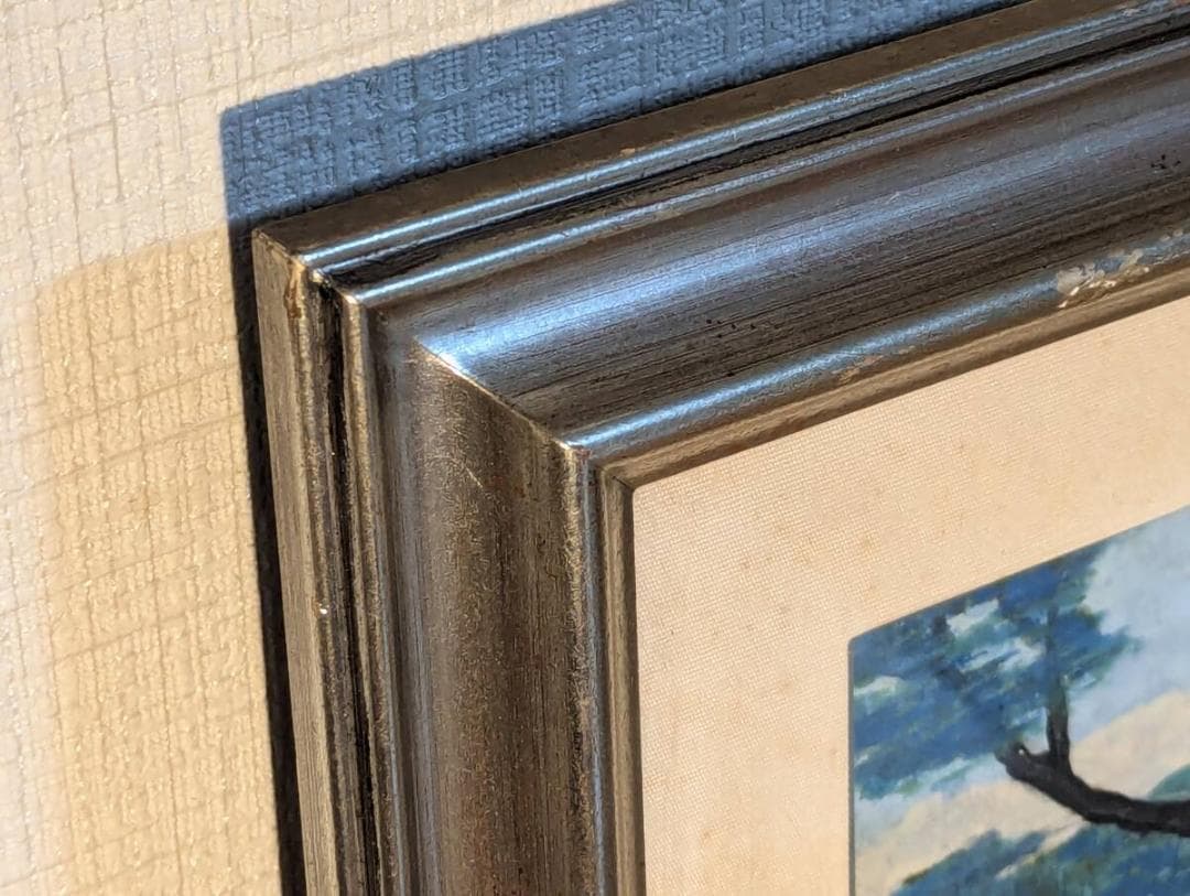 【真作】絵画　杉浦光道　日本画6号　女峯への径　澄み渡る自然の息吹　U103