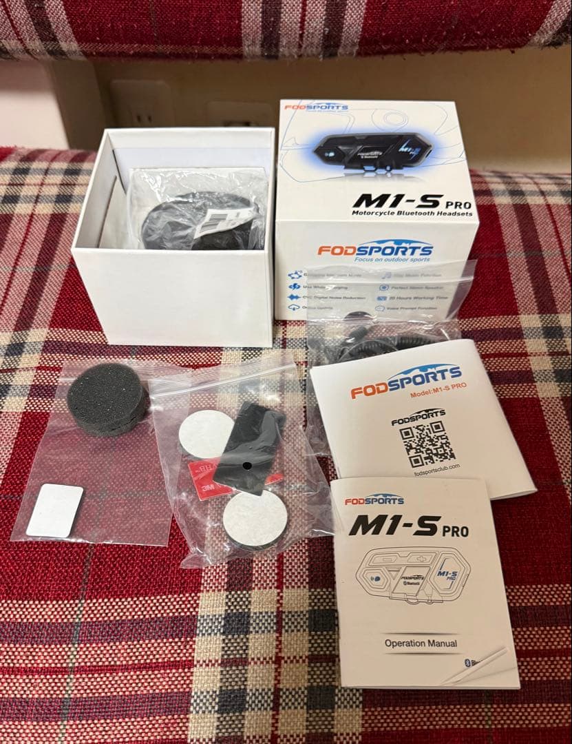 SHOEI J-FORCE IV とFODSPORTS M1-S PRO