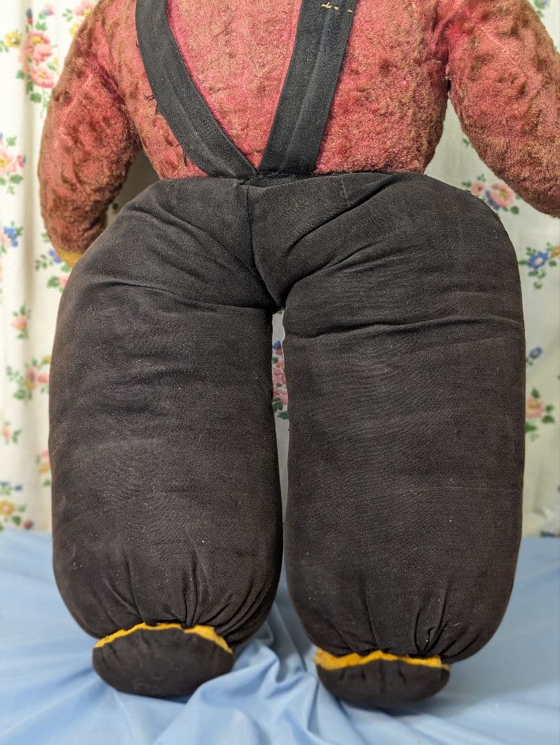 超特大 イギリス アンティーク テディベア アンティークベア 身長72cm