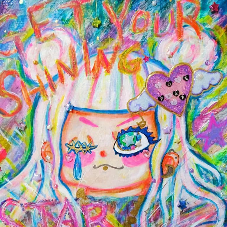 一点物:イラストアートSALE】☆GET YOUR SHINING STAR☆