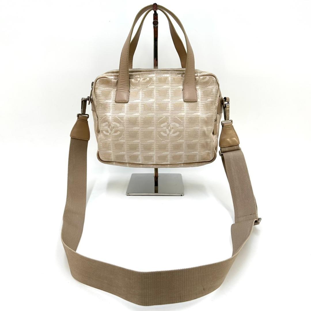 CHANEL シャネル ニュートラベルライン 2way ハンドバッグ ショルダー