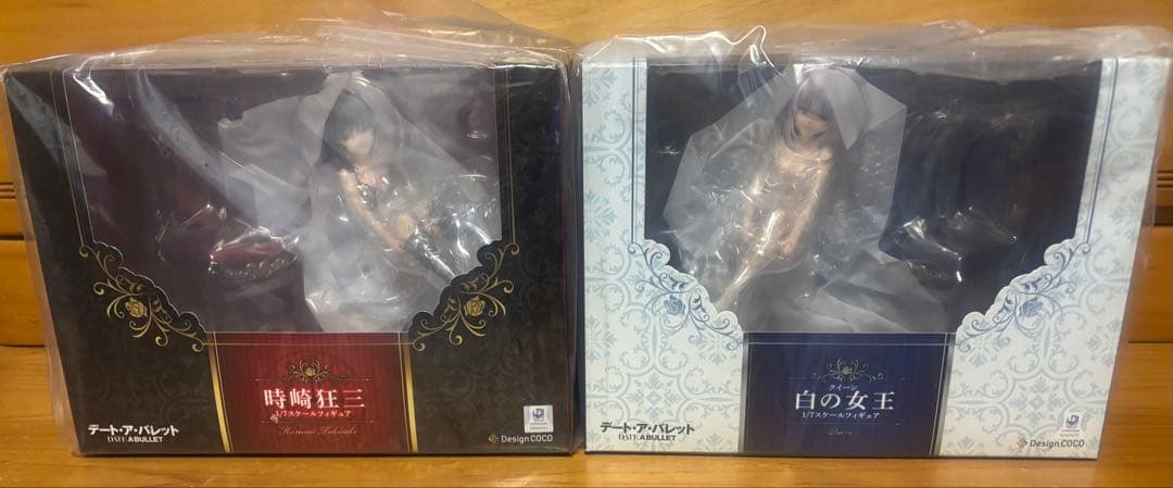 デート・ア・バレット 時崎狂三 ＆ 白の女王 1/7 スケール フィギュア