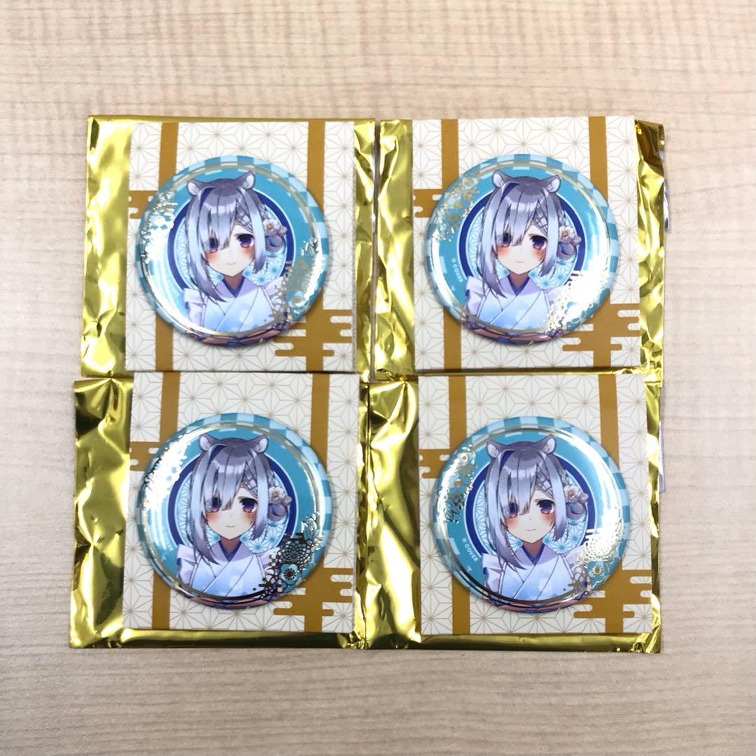 ホロライブ天音かなた正月缶バッジ