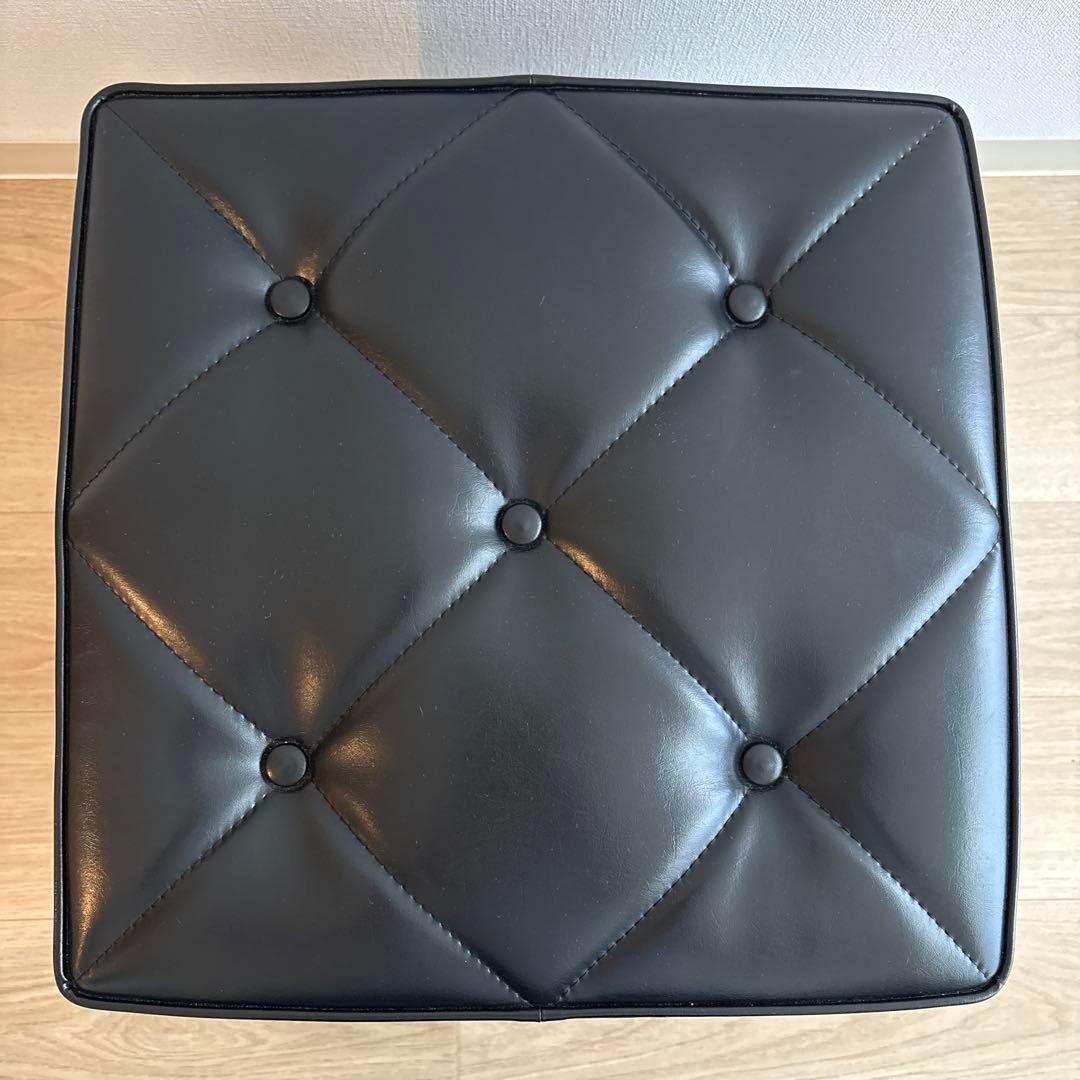 カリモク60 オットマン　スタンダードブラック　X36206BD