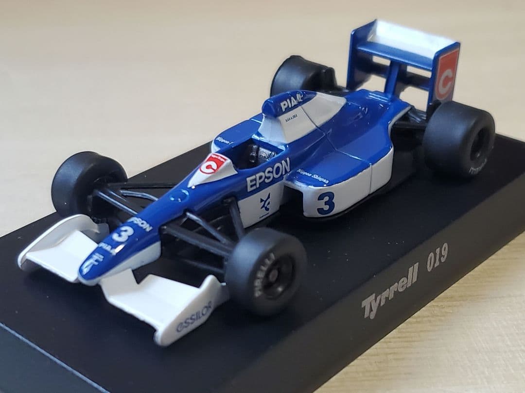 京商1/64 F1 Tyrrell 019 ＃3 中嶋 悟 - メルカリ