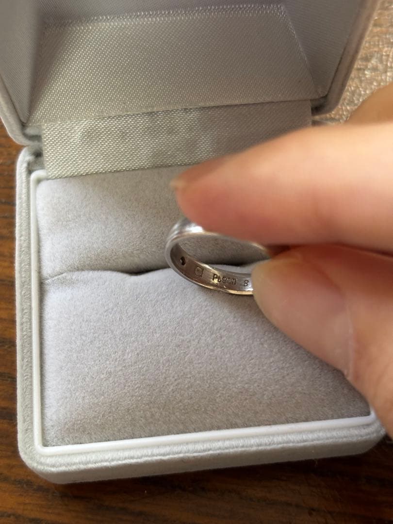 結婚指輪　pt900 リング