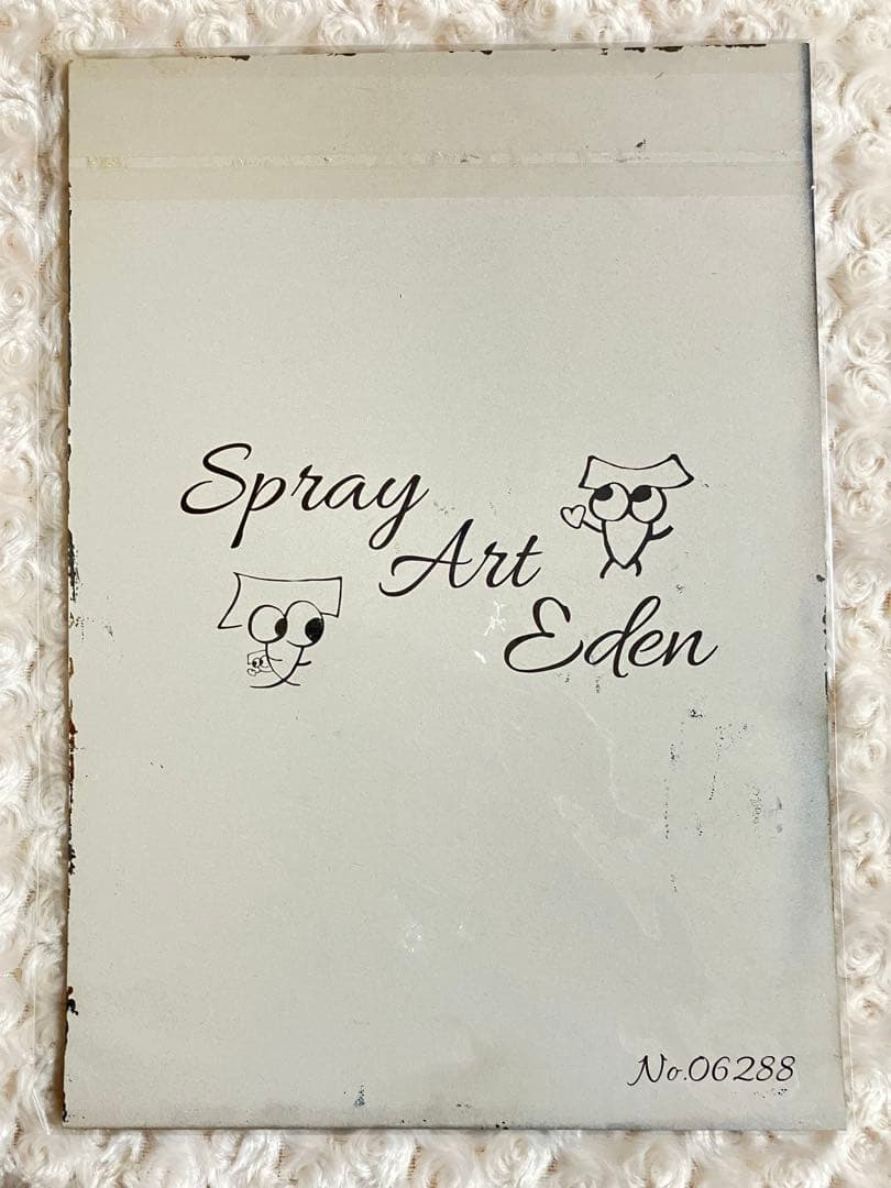 【粉付き】スプレーアートエデン 原画 B4サイズ キリン