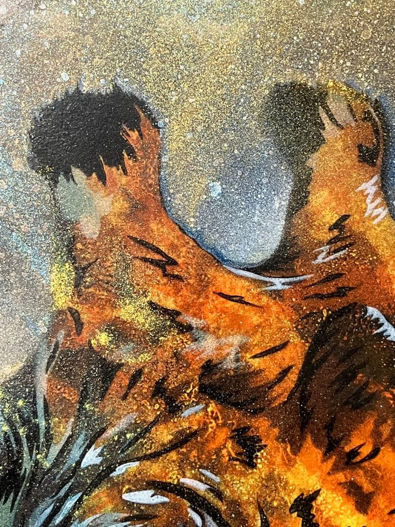 【粉付き】スプレーアートエデン 原画 B4サイズ キリン