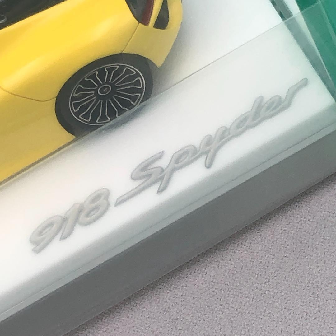 EIDOLON　1/43　ポルシェ 918 スパイダー【新品】レーシングイエロー