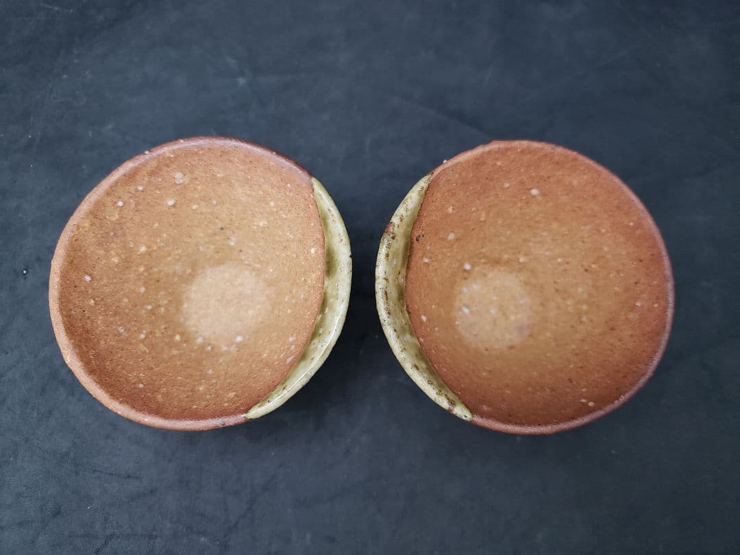 信楽焼 煎茶器 神崎紫峰 手捻り 急須 湯呑み5客 湯冷まし 煎茶道具 作家物