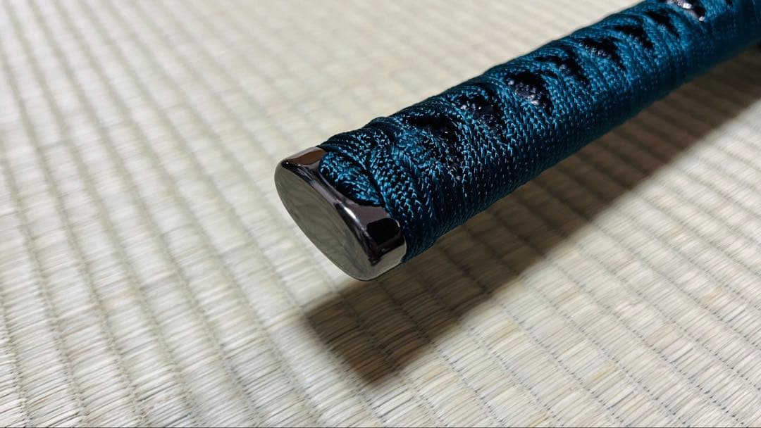 模造刀 陸奥守吉行拵え 龍目貫 龍透かし鍔 鐺付き 樋入り刀身 251020-2