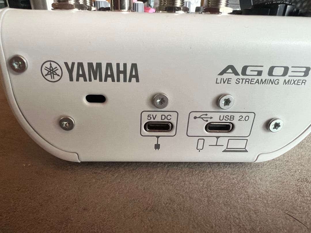 その他 yamaha ag03mk2