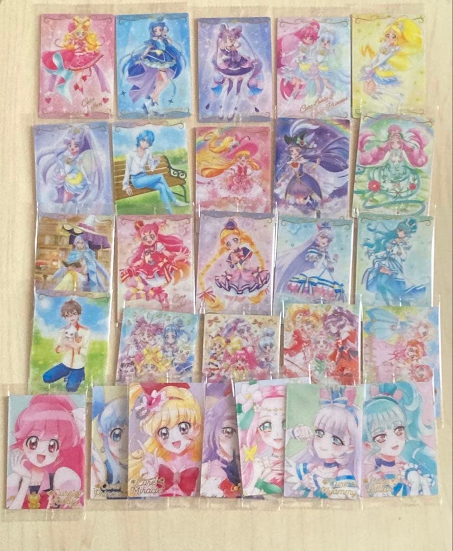 プリキュアウエハース11 全27種フルコンプ 開封】プリキュアカード