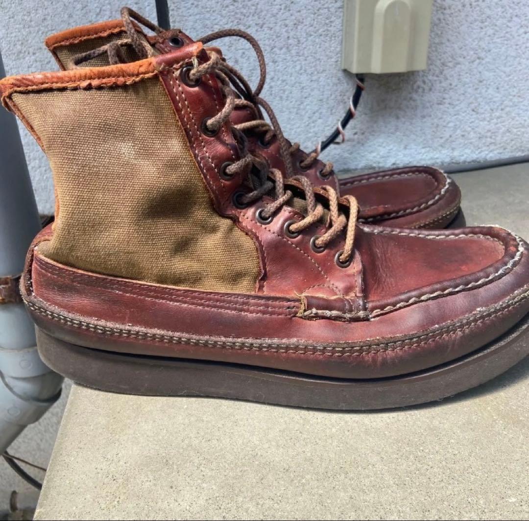 W.C. Russell モカシンブーツ ヴィンテージ size9