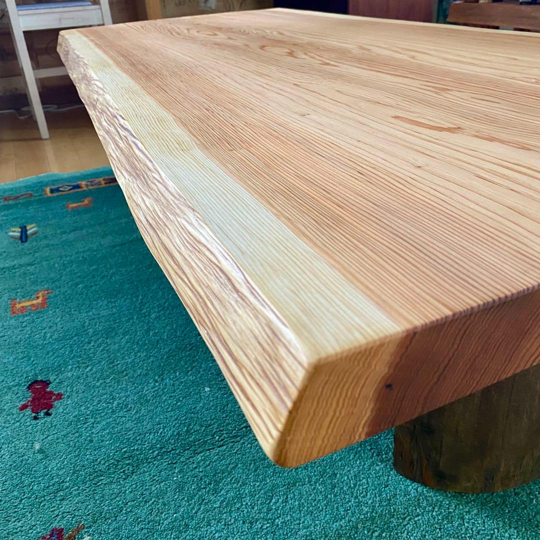 【週末セール】天然木　杉　一枚板　テーブル　無垢　すぎ　94